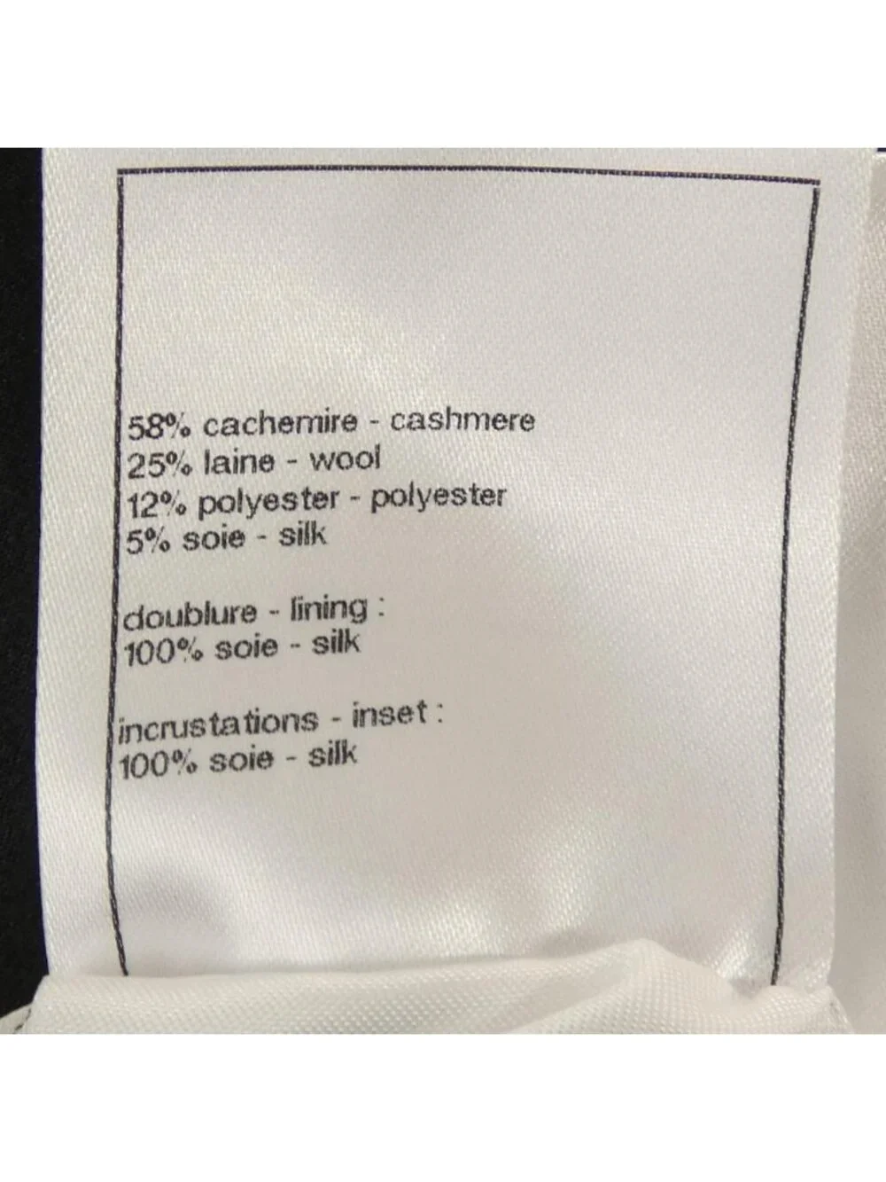 Chanel 25K Coat Black